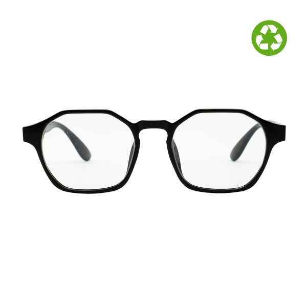 Hipster ha un design esagonale con l’obiettivo di realizzare un modello adatto a tutti i tipi di volti. Il must have ecostenibile.