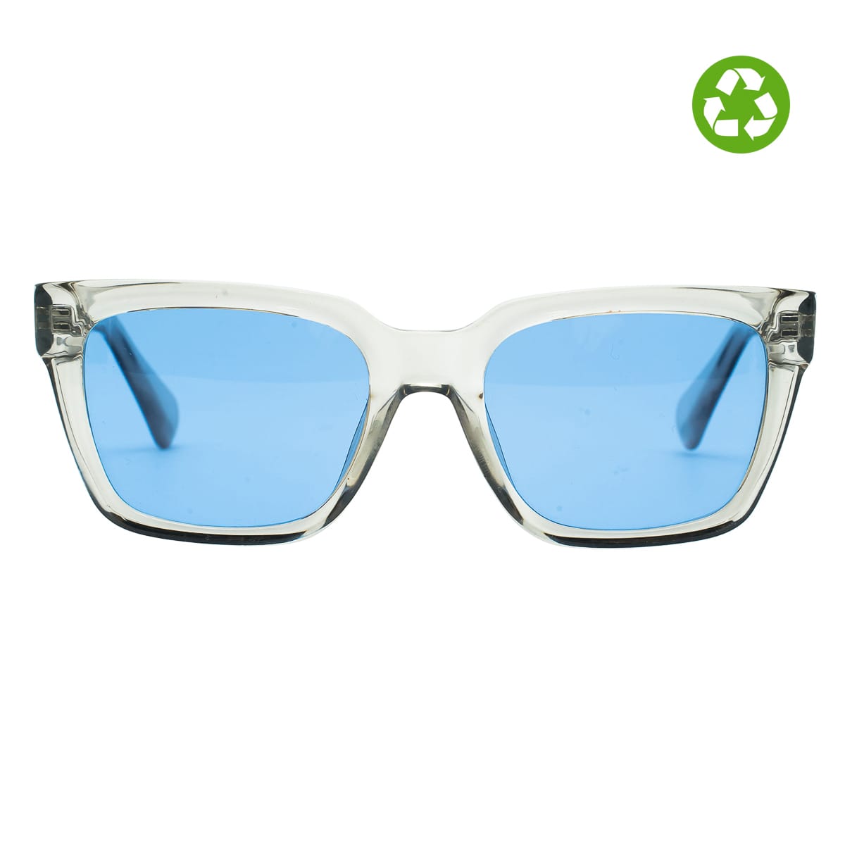 Gli occhiali Square hanno lo stile più distinto. Progettati per essere innovativi, si distinguono per il loro design quadrato. Look in green