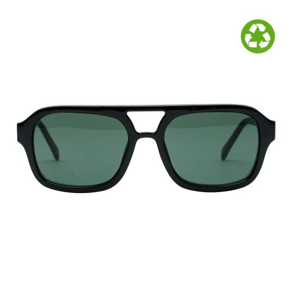 Vintage Black in Green