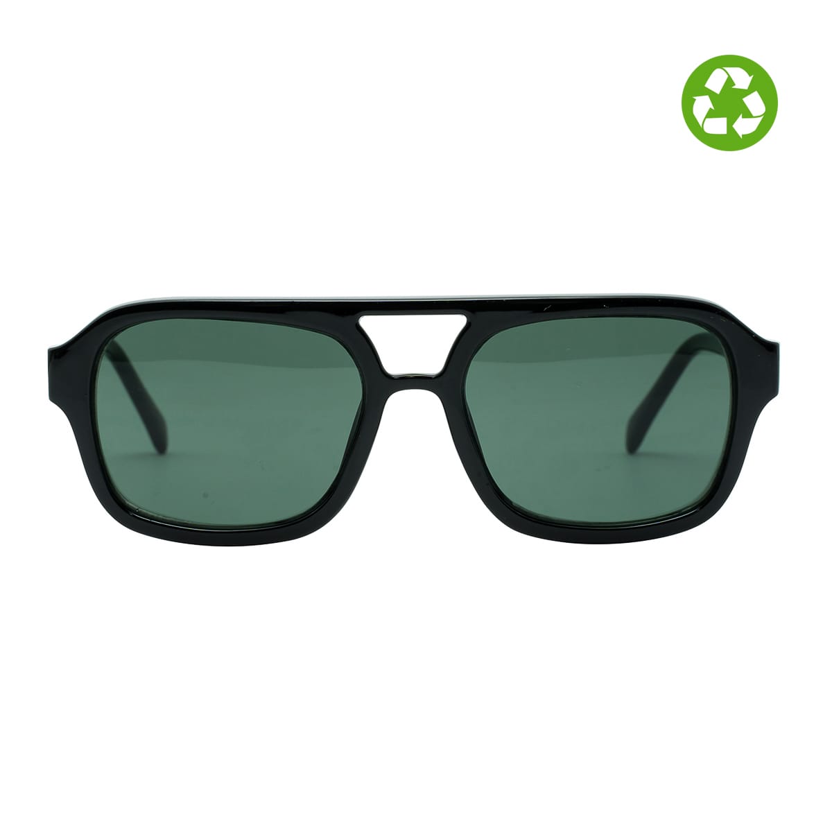 Vintage Black in Green