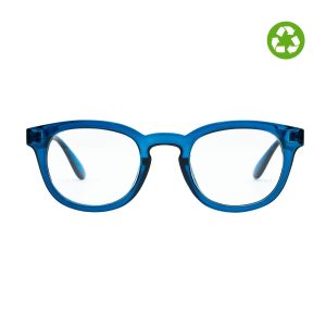 Bond è l'occhiale da vista della linea sostenibile in PETG in plastica riciclata, rilancia la forma con un’interpretazione audace. Eyewear ecofriendly